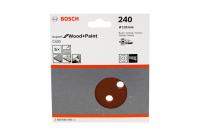 Круг шлифовальный самосцепл. BOSCH ф125мм К240 (5 ш/листов)